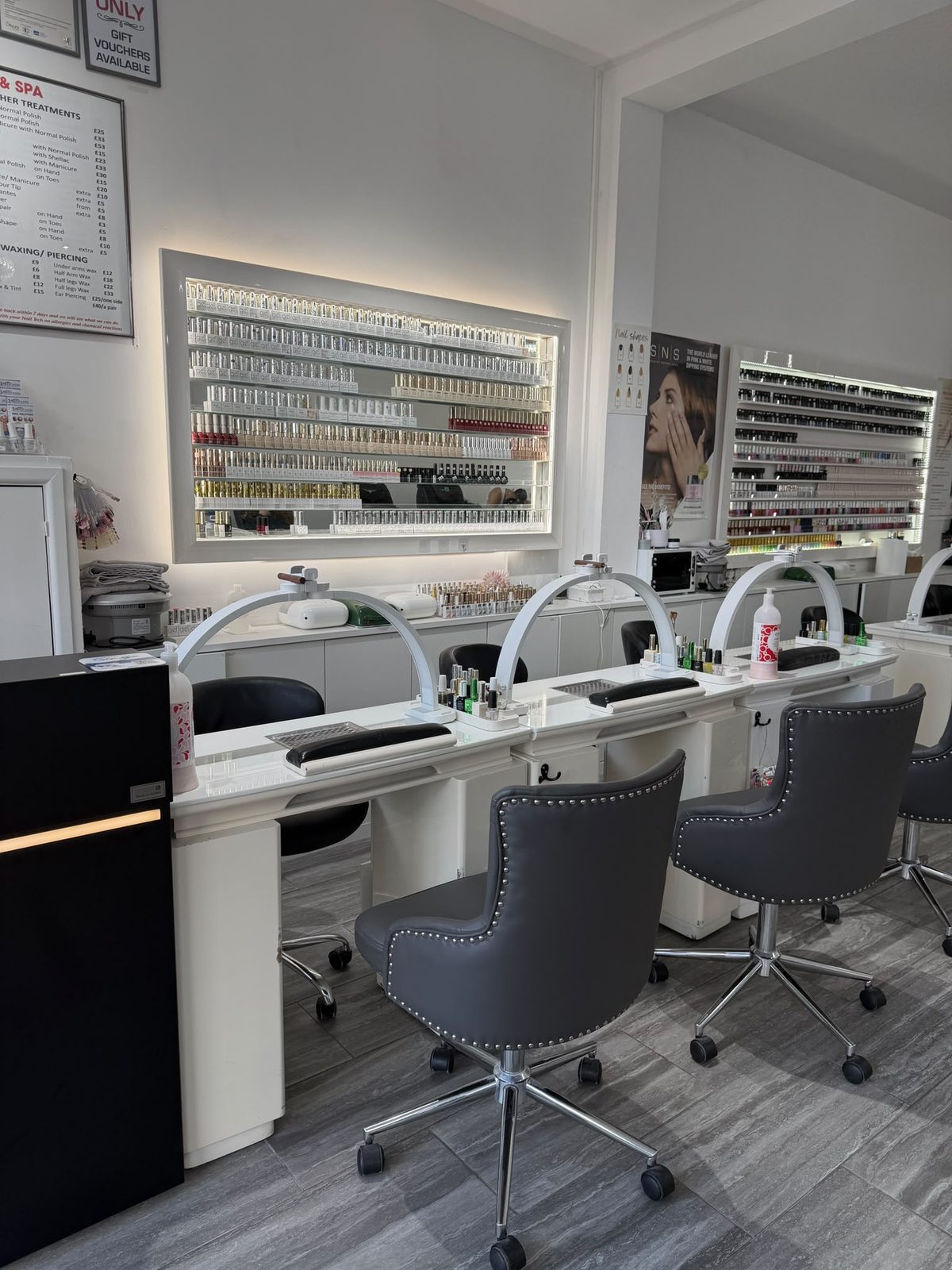 Nail stations 3